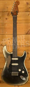 Fender Custom Shop Masterbuilt Levi Perry 60s Strat - Heavy Relic Super Aged Reverse Silver Burst