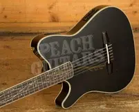 Ibanez TOD10NL Tim Henson/Polyphia Electro-Nylon - Transparent Black Flat *Left-Handed*
