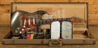 Fender Custom Shop Masterbuilt Dale Wilson 60s Strat - Heavy Relic Charcoal Frost Metallic/3-Tone Sunburst