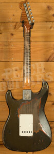 Fender Custom Shop Masterbuilt Dale Wilson 60s Strat | Heavy Relic Charcoal Frost Metallic/3TSB