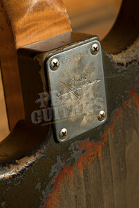 Fender Custom Shop Masterbuilt Dale Wilson 60s Strat | Heavy Relic Charcoal Frost Metallic/3TSB