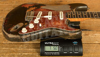 Fender Custom Shop Masterbuilt Dale Wilson 60s Strat | Heavy Relic Charcoal Frost Metallic/3TSB