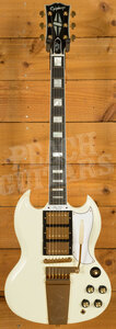 Epiphone 1963 Les Paul SG Custom w/Maestro Vibrola | Classic White