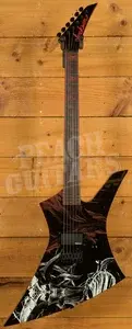 Jackson X Series Kelly KE HT - Amaranth - Diablo IV