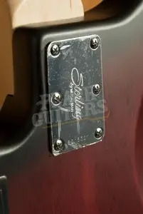Sterling RAY5HH SUB Series StingRay 5 HH Bass - Ruby Red Burst Satin