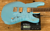 Mayones Aquila Aged S 6 | Monolith Daphne Blue Aged