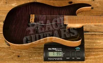 Mayones Aquila Elite S 6 - Birdseye Maple - Trans Dirty Purple Burst Gloss
