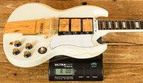 Epiphone 1963 Les Paul SG Custom w/Maestro Vibrola | Classic White