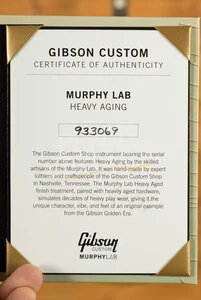 Gibson Custom Murphy Lab 1959 Les Paul HP Top | Green Lemon Fade w/Shadows - Heavy Aged
