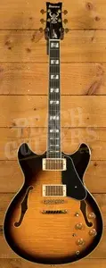 Ibanez JSM10 John Scofield Hollow Body - Walnut - Vintage Yellow Sunburst