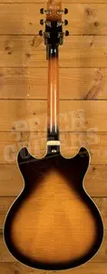 Ibanez JSM10 John Scofield Hollow Body - Walnut - Vintage Yellow Sunburst