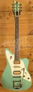 Duesenberg Alliance Bros. Landreth Joey's Guitar - Manitoba Green