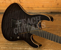 Suhr Custom Modern Handpicked | Trans Black Burst