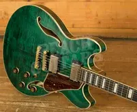 Ibanez AS Artcore Expressionist | AS93FM - Transparent Moss Green