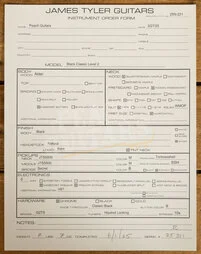 James Tyler Guitars | Black Classic Level 2