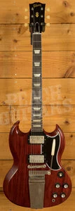 Gibson Custom Murphy Lab 1964 SG Standard Reissue w/ Maestro | Cherry Red - Ultra Light Aged