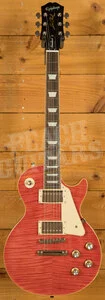 Epiphone Inspired by Gibson Les Paul Standard 60s Figured | Fucshia w/Gigbag