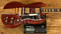 Gibson Custom Murphy Lab 1964 SG Standard Reissue w/ Maestro | Cherry Red - Ultra Light Aged