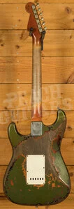 Fender Custom Shop Masterbuilt Dale Wilson 60 Strat - Heavy Relic Cadillac Green/3-Tone Sunburst