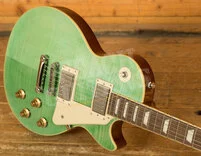 Epiphone Inspired by Gibson Les Paul Standard 50s Figured | Seafoam Green w/Gigbag