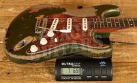 Fender Custom Shop Masterbuilt Dale Wilson 60 Strat | Heavy Relic Cadillac Green/3-Tone Sunburst