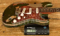 Fender Custom Shop Masterbuilt Dale Wilson 60 Strat - Heavy Relic Cadillac Green/3-Tone Sunburst