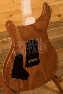 PRS Wood Library Custom 24 Fire Red to Grey Black with Flame Maple Neck