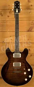 Collings I-35 Deluxe Semi-Hollow - Tiger Eye Sunburst (Premium Finish Upgrade)