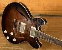 Collings I-35 Deluxe Semi-Hollow - Tiger Eye Sunburst (Premium Finish Upgrade)