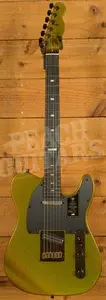 Fender 75th Anniversary American Ultra II Telecaster - Ebony - Liquid Gold
