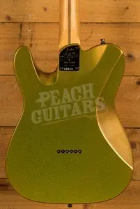 Fender 75th Anniversary American Ultra II Telecaster - Ebony - Liquid Gold