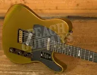 Fender 75th Anniversary American Ultra II Telecaster - Ebony - Liquid Gold
