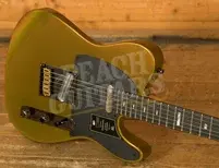 Fender 75th Anniversary American Ultra II Telecaster - Ebony - Liquid Gold