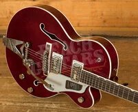 Gretsch Tennessean Hollow Body with String-Thru Bigsby and Nickel Hardware Deep Cherry