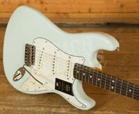 Fender American Vintage II 1965 Stratocaster Round-Lam - Rosewood - Sonic Blue