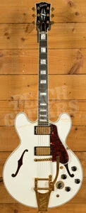 Gibson Custom Murphy Lab 1959 ES-355 Varitone Bigsby | Alpine White - Ultra Light Aged