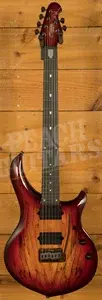 Sterling John Petrucci MAJ200XSM Majesty DiMarzio - Spalted Blood Orange Burst