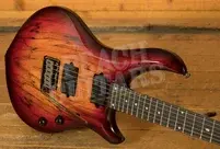 Sterling John Petrucci MAJ200XSM Majesty DiMarzio - Spalted Blood Orange Burst