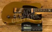 Fender 75th Anniversary American Ultra II Telecaster - Ebony - Liquid Gold