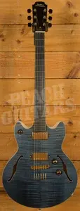Lowden GL-J Maple Top - Midnight Blue Stain - Lollar Imperial Humbuckers