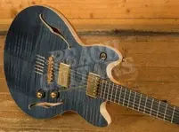 Lowden GL-J Maple Top - Midnight Blue Stain - Lollar Imperial Humbuckers