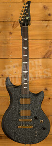 Tom Anderson Wolfhound | Satin Black with White Dog Hair