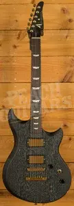 Tom Anderson Wolfhound | Satin Black with White Dog Hair *Used*