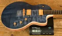 Lowden GL-10 Maple Top - Midnight Blue Stain - Lollar Imperial Humbuckers