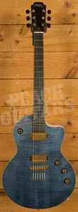Lowden GL-10 Maple Top - Midnight Blue Stain - Lollar Imperial Humbuckers
