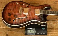 PRS SE Hollowbody II Piezo - Orange Tiger Smokeburst