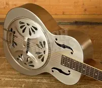 Gretsch G9221 Bobtail Steel Round-Neck Steel Body Resonator Weathered "Pump House Roof"