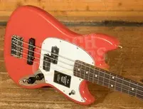 Fender Player II Mustang Bass PJ - Rosewood - Coral Red