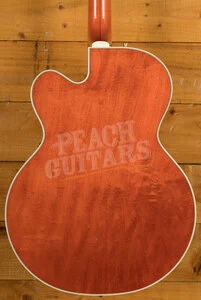 Gretsch Nashville Hollow Body with String-Thru Bigsby and Gold Hardware Orange Stain
