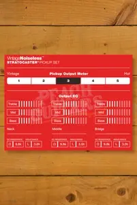 Fender Vintage Noiseless Strat Pickup Set - Aged White